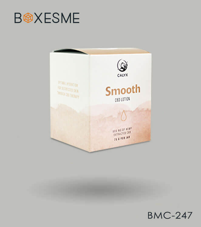 Custom CBD Lotion Boxes Wholesale